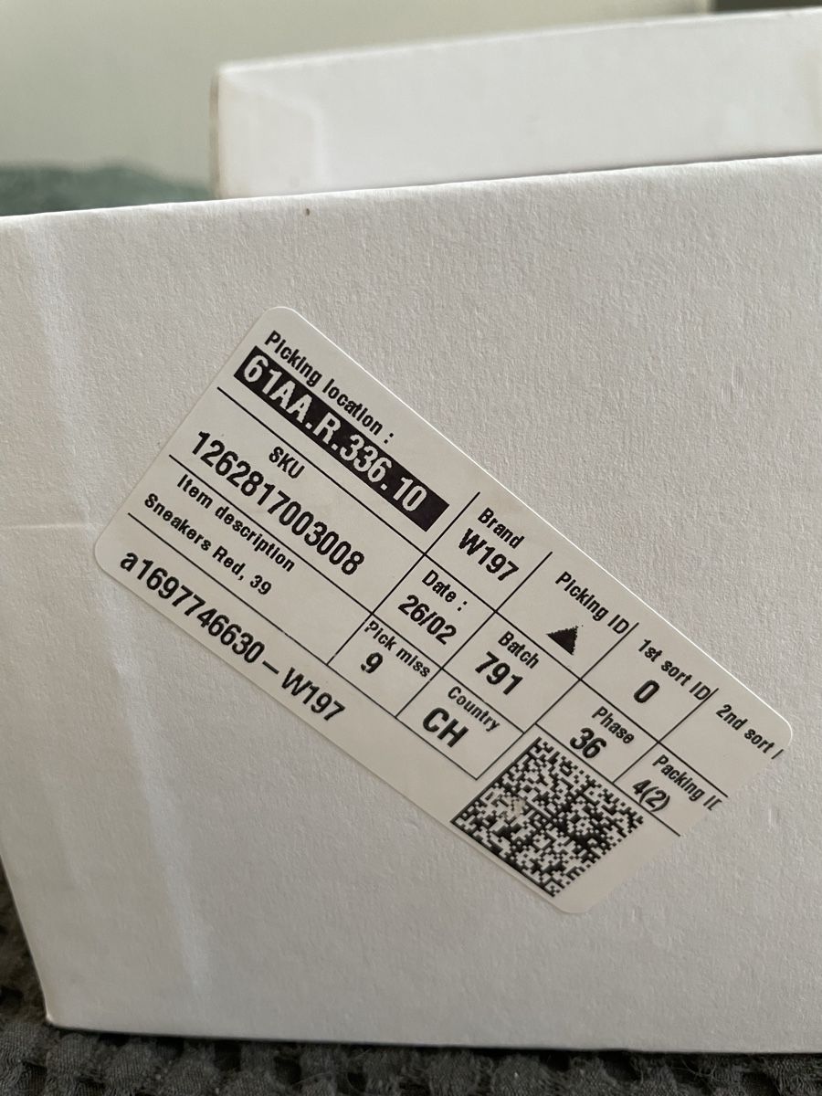 Cos Scarpe da donna: Neue COS Sneaker rot in Gr.39 – Nuovo e nell'imballaggio originale da Zürich venduto da cosmic_mariposa 4