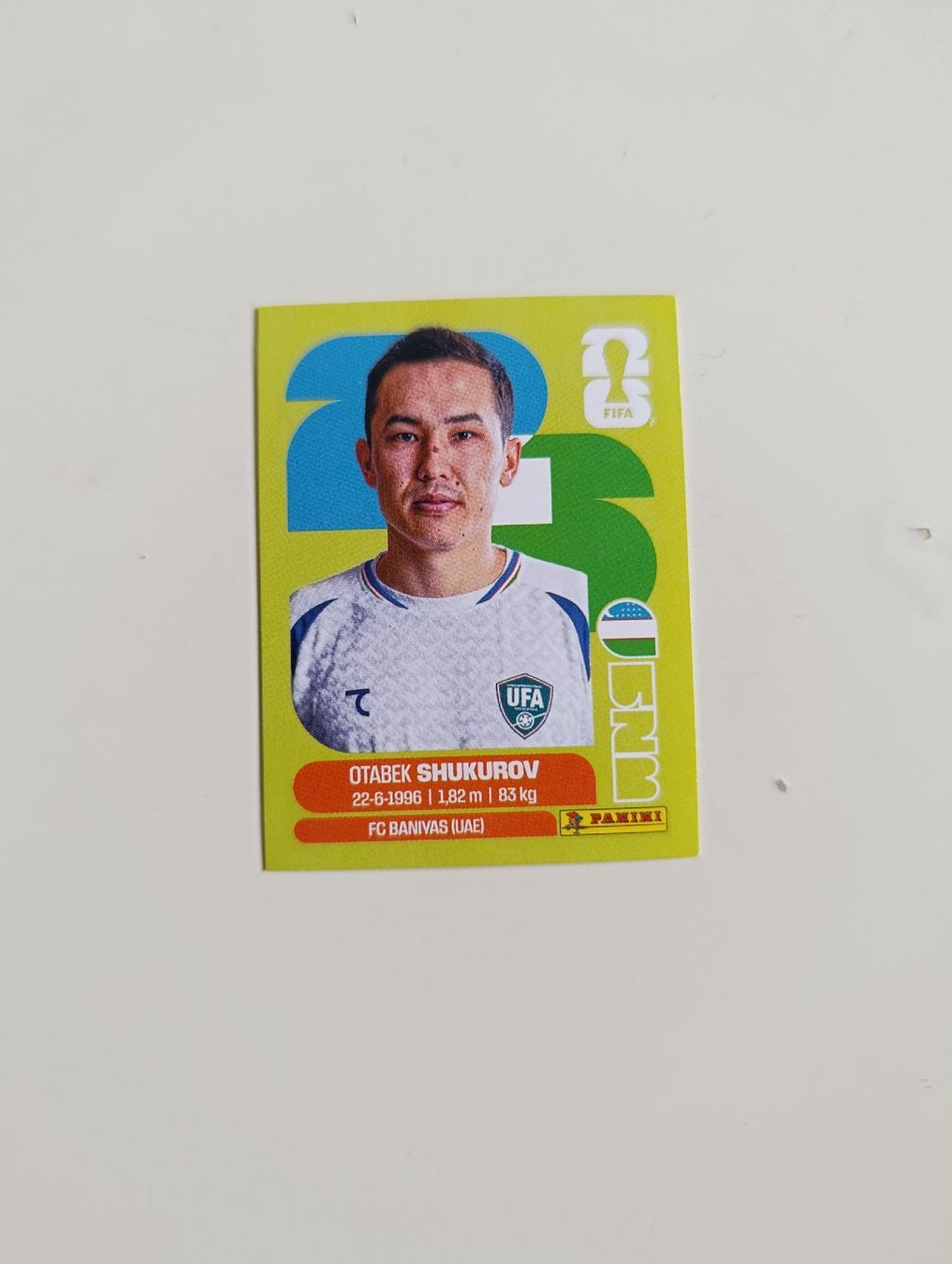 Panini Carte collezionabili: Panini World Cup 2026 UZB 11 Shukurov – Nuovo (secondo la descrizione) da Lavey-Village venduto da pas_7xd2