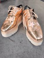 Stella McCartney Schuhe Gr. 38 - Gold mit Sternen!