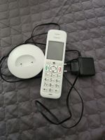 Gigaset E370H schnurloses Telefon weiss mit Ladeschale