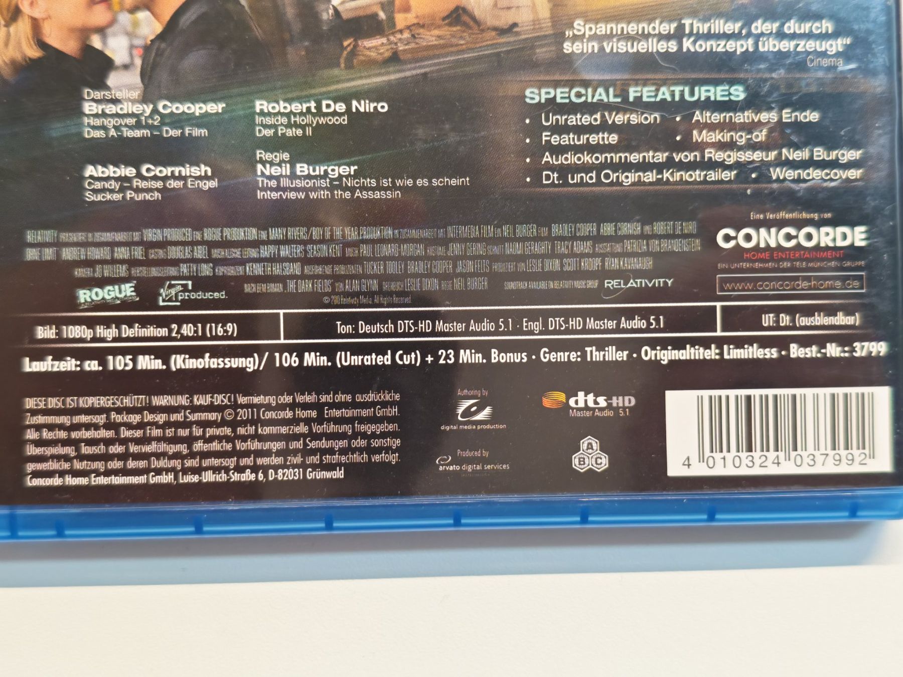 Alle DVDs: Ohne Limit – Gebraucht aus Liestal von Kratzilla 3