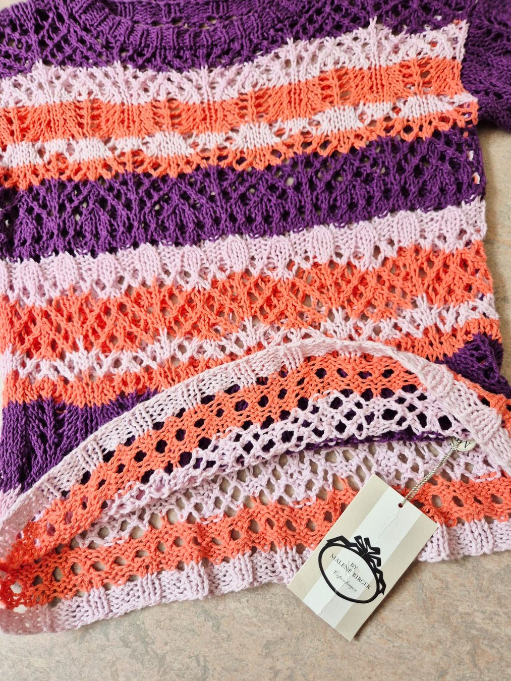 Malene Birger T-shirt: STRICKWARE PULLI SHIRT S 36 MALENE BIRGER OUTLET,  TOP – Usato da Elsau venduto da the-colorful-side 4