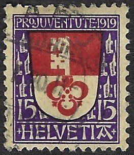 Tutti i francobolli: Satz Pro Juventute 1919, gestempelt – Usato da Luzern venduto da Einh0rn 2