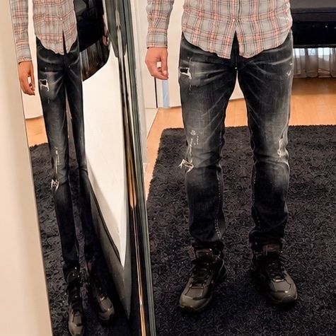 Dsquared2 Jeans: Jeans DSQUARED2 schwarz Grösse 50 NEU / Model: COOL GUY  – Nuovo e nell'imballaggio originale da Zürich venduto da MyWardrobe