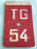Velonummer TG 54