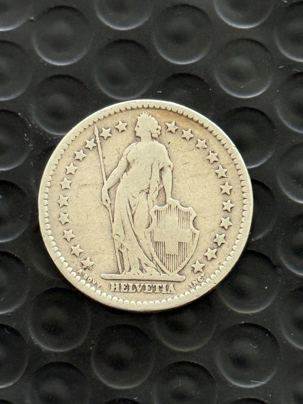 Alle Münzen: 2 Franken 1886  Rar – Gebraucht aus Wallisellen von SWISS_SILVER1 1
