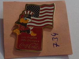 1 Coca-Cola Pin - Olympia Los Angeles 1984 - Adler  (734)