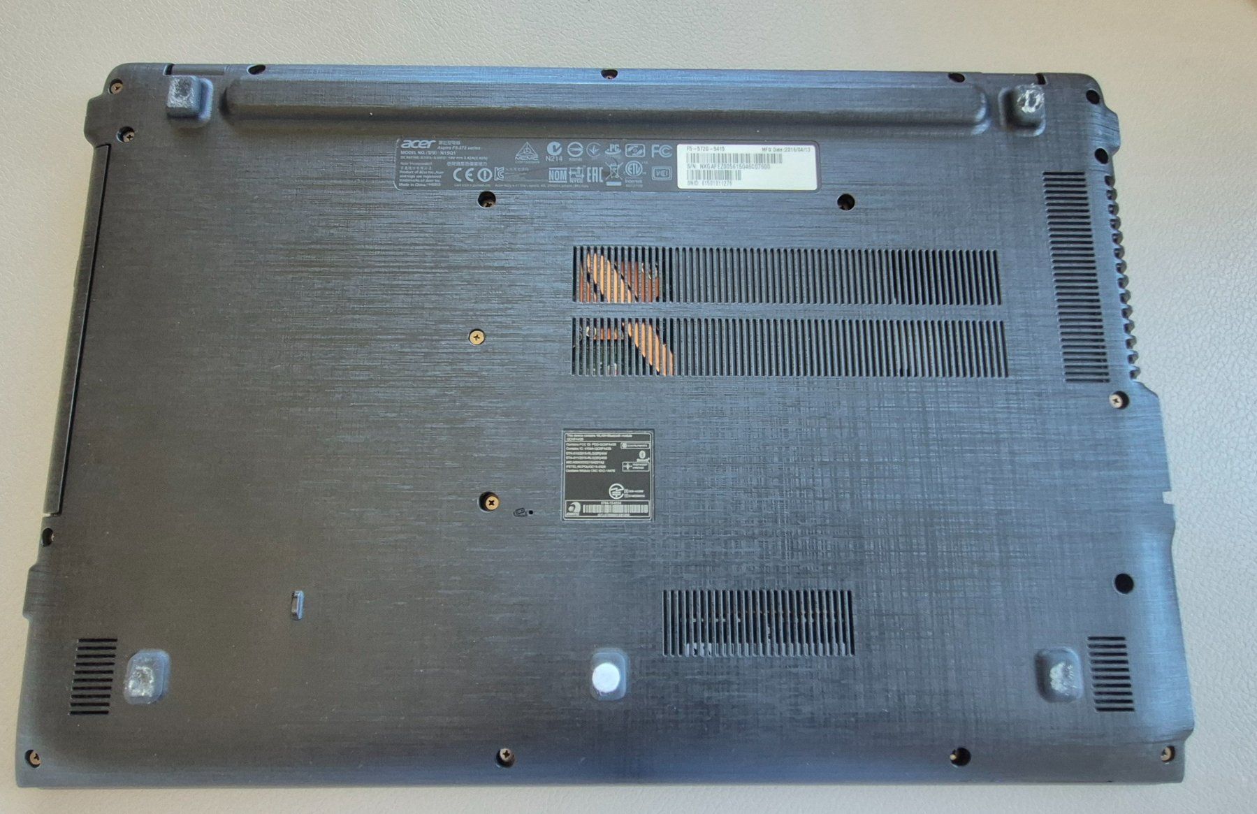 Acer Notebook: Notebook Acer Aspire F 15 – Usato da St.Gallen venduto da maribello 3
