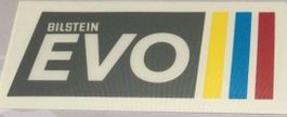 Bilstein Fahrwerk Evo Aufkleber Sticker ca. 8x3.1cm