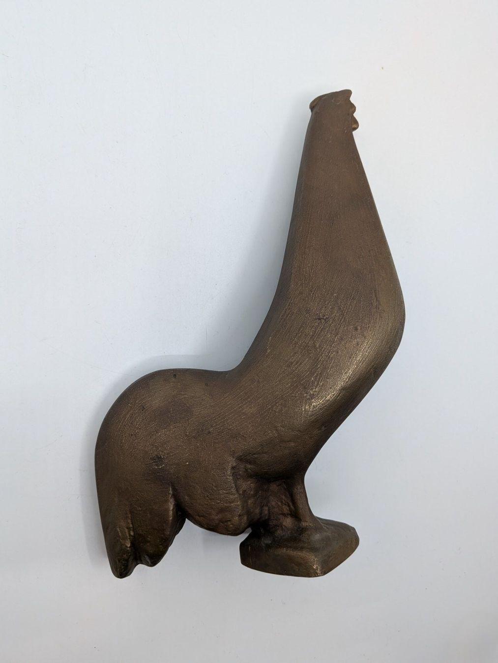 Skulpturen & Statuen: Hahn oder Huhn in Bronze oder Messing – Gebraucht aus Emmen von Brockofsky