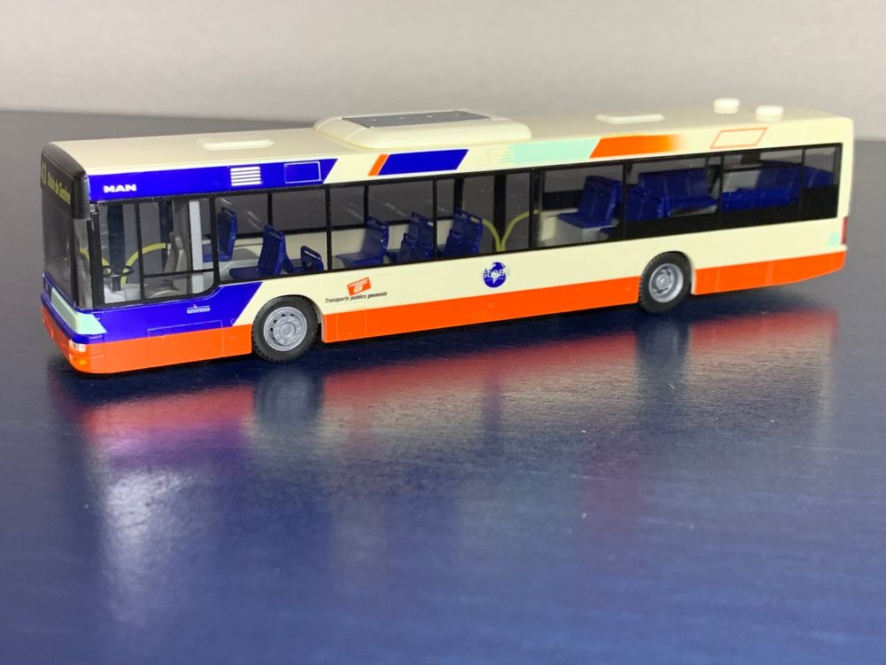 Modélisme HO : Bus de ligne Mercedes Citaro (RIETZE) - Jeux et