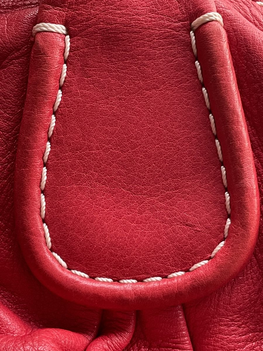 Silvio Tossi Borse da donna: Sac à main en cuir rouge SILVIO TOSSI – Usato da Vuadens venduto da Nina11 6