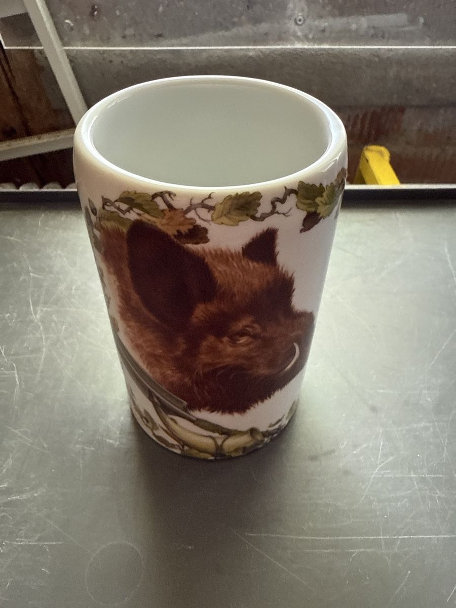 Tutte le decorazioni: Bierkrug mit Wildschweinmotiv – Nuovo (secondo la descrizione) da Krattigen venduto da Chasseur3 1