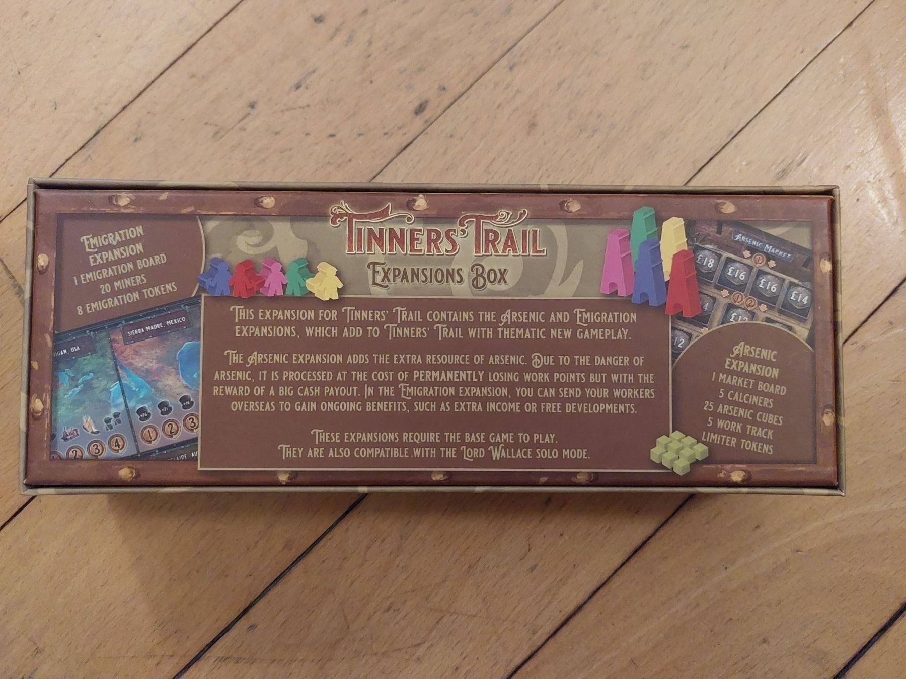Spiele: TINNER'S TRAIL (Remastered Edition) + Expansion Box – Neu (gemäss Beschreibung) aus Luzern von Blue-Moon 2