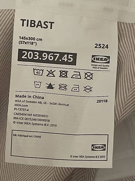 Rideaux: Vorhänge – D'occasion à Thalwil par pst_xd6z 1