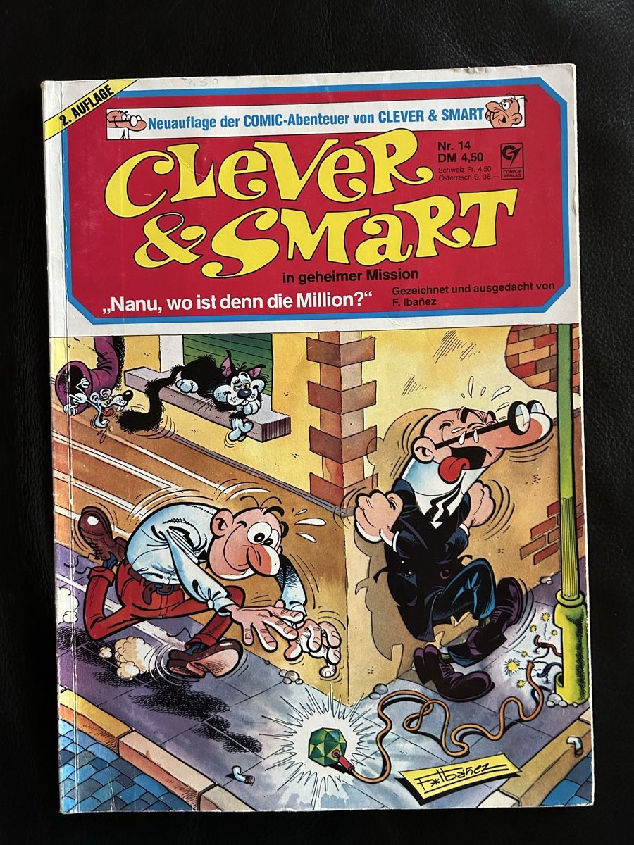 Fumetti: 7 Comic Hefte Clever & Smart Condor Verlag gebraucht – Usato da Sins venduto da Odis3 1