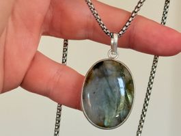 Collier avec Labradorite