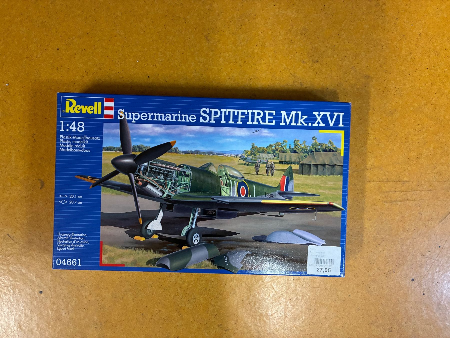Kit di modellismo & Modellini statici: Supermarine Spitfire Mk XVI Revell 1:48 – Nuovo e nell'imballaggio originale da Rapperswil BE venduto da Silverwings