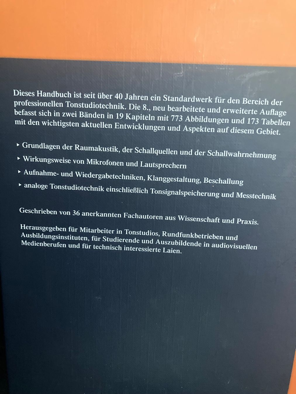 Bücher: Dj Handbuch der Tonstudiotechnik Band 1 & 2 , live mischen – Gebraucht aus Bern von TotheMoonnn 2