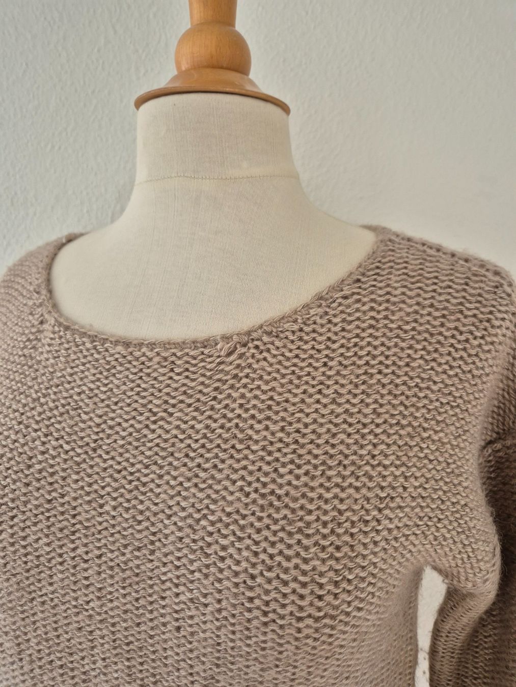 Nile Pullover & Sweatshirts: NILE PULLI PULLOVER BEIGE XS STRICKWARE MIT WOLLE + ALPACA – Gebraucht aus Elsau von the-colorful-side 6