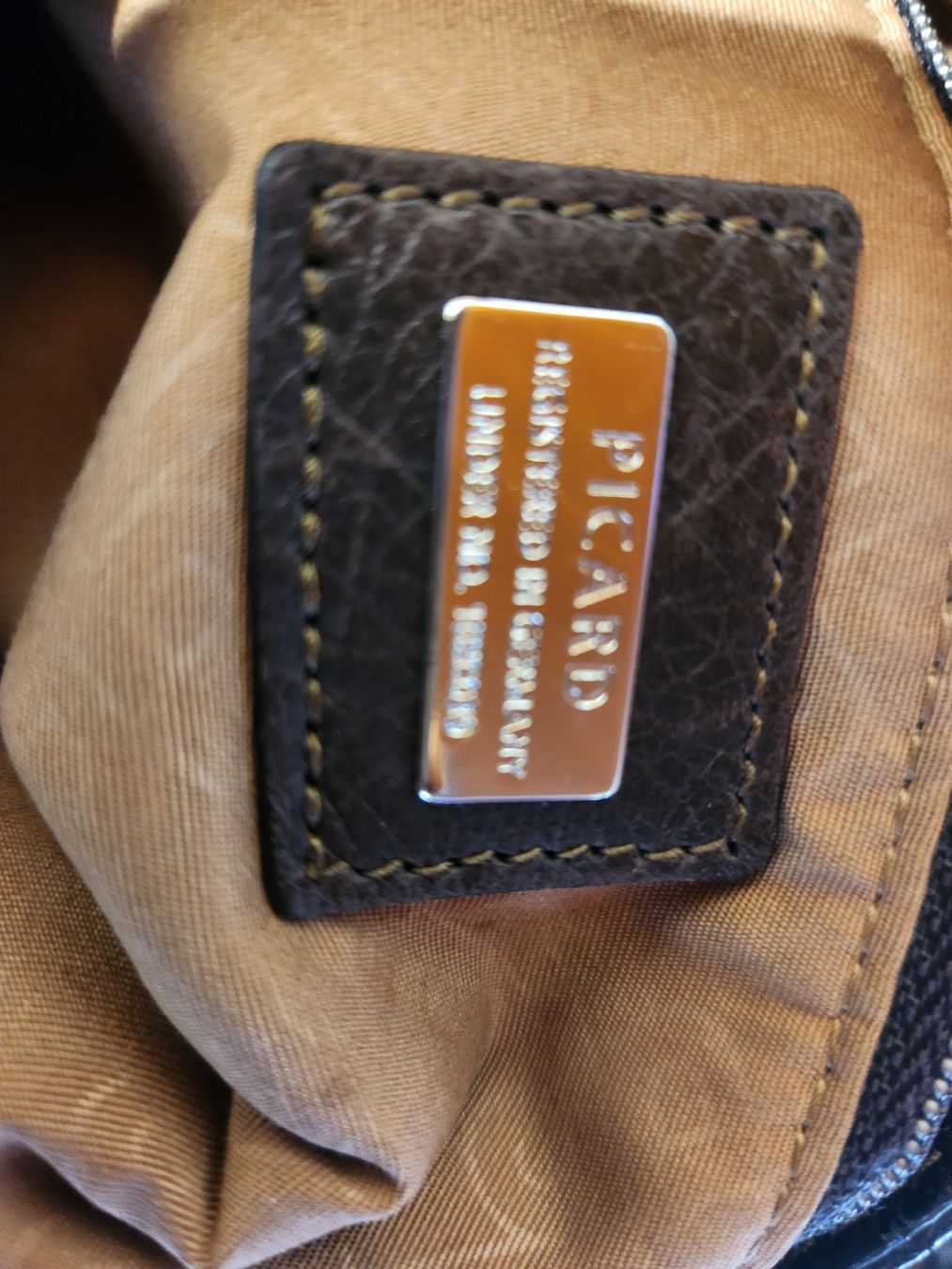 Picard Taschen für Damen: Sac à main en cuir marron Picard authentique – Gebraucht aus Niedergösgen von Eva2410 4