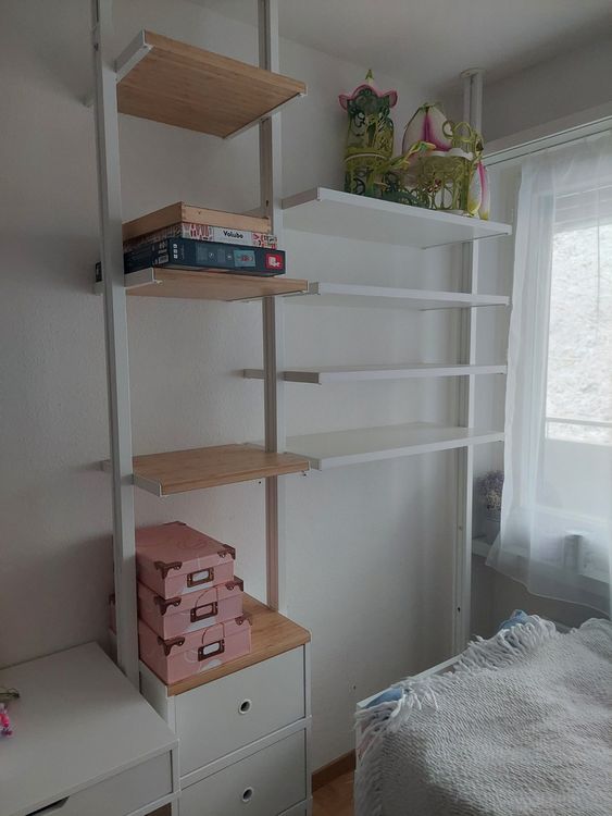 Ikea Elvarli System Garderobe Regal Kleiderschrank (Gebraucht) in ...