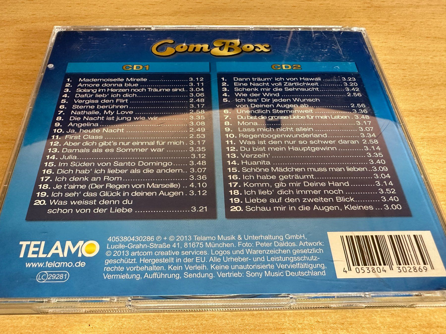CD: ComBox – 40 Goldene Erfolge - 2 CD – Usato da Rikon im Tösstal venduto da Alpenmutz 1