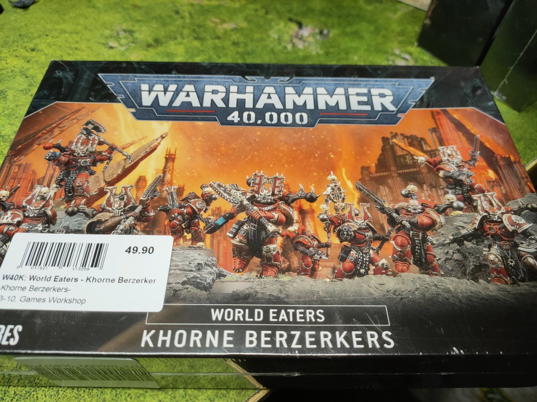 Spiele: Warhammer 40k Khorne Berzerkers – Neu und originalverpackt aus Baden von Araneus