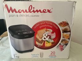 Moulinex Pain & Délices Brotbackautomat neu