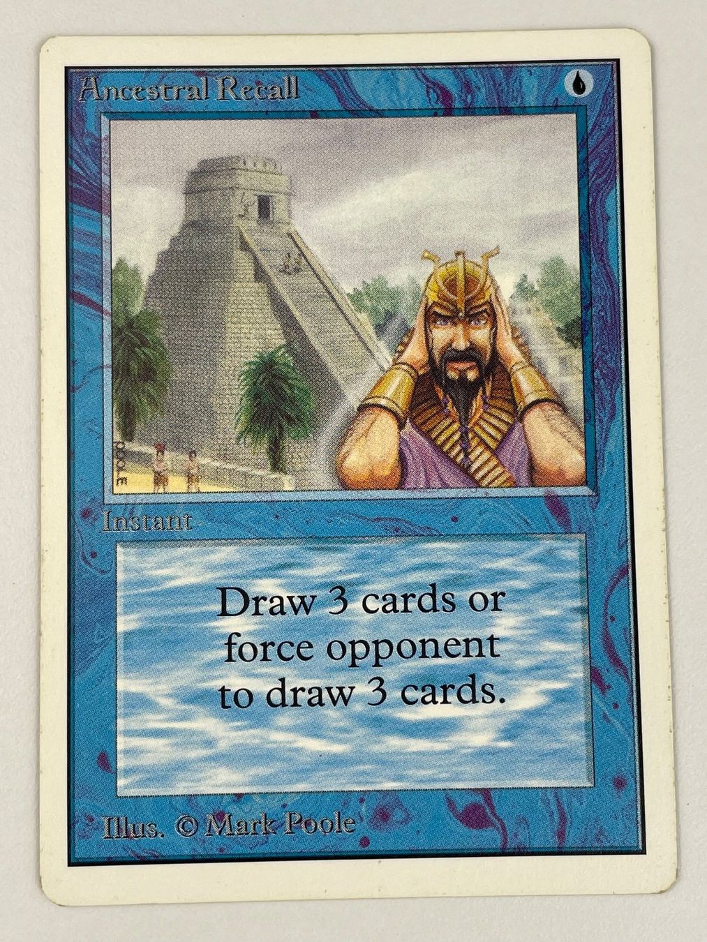 Magic The Gathering Carte collezionabili: Magic the Gathering: Unlimited - Ancestral Recall – Usato da Gasel venduto da Alter_Ego