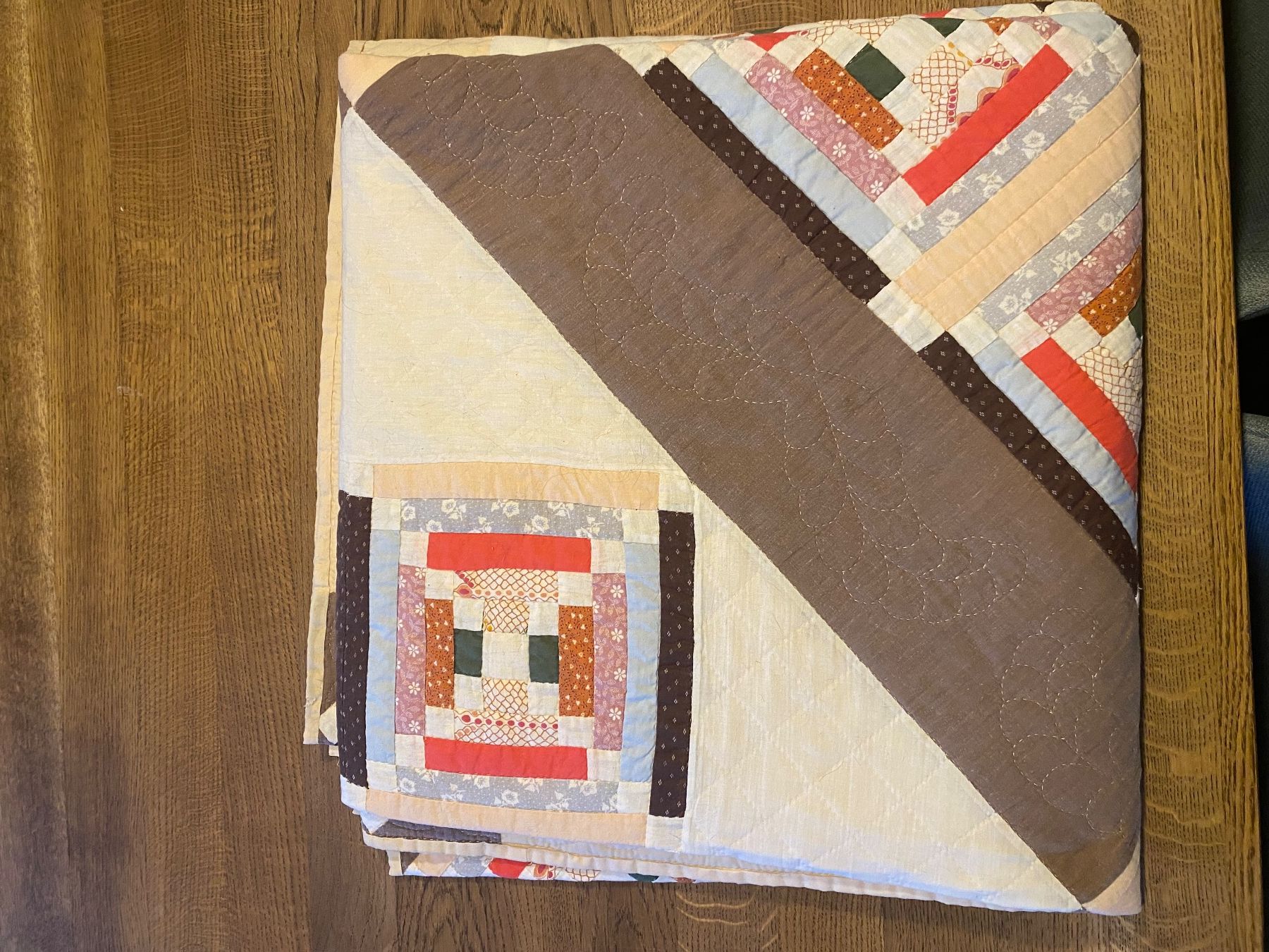 Tessuti: vintage quilt / édredon – Usato da pont-la-ville venduto da dia_tt5h 3