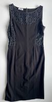 Schickes, schwarzes Kleid von Moschino mit Spitze, Gr. S