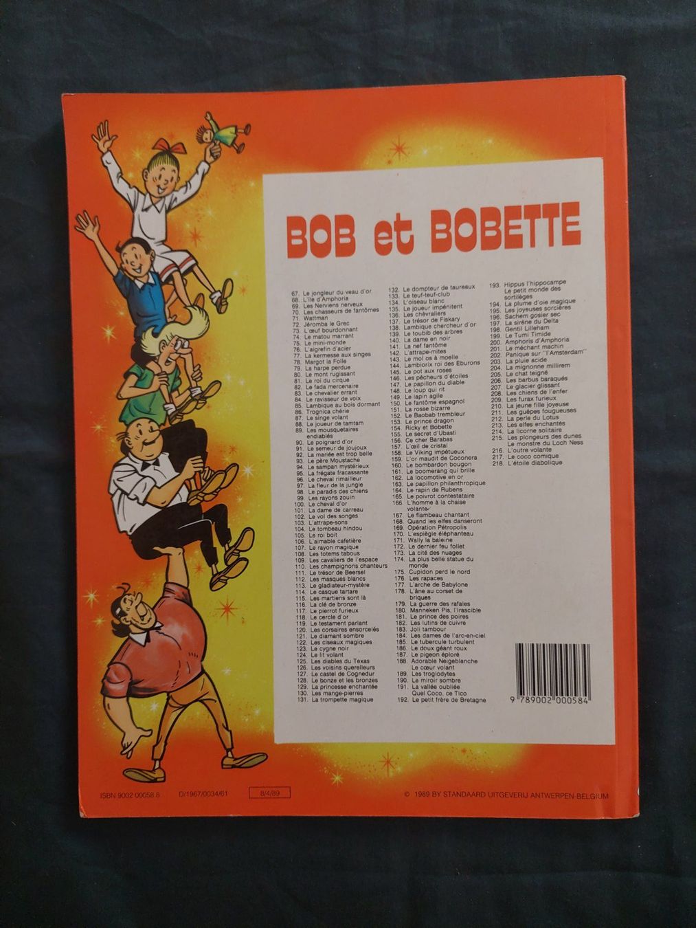 Comics: Bob et Bobette T. 71 Wattman Ed. 1989 BE+ – Gebraucht aus Genève von Blu_BD 1