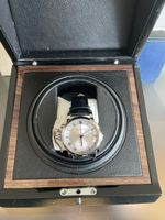 GRAHAM Herren Uhr mit schwarzem Lederarmband neu