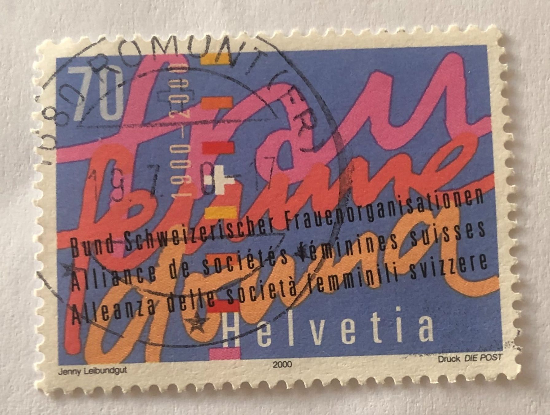 Tutti i francobolli: Nr.997 mit gestempelt     – Usato da Aarau venduto da Billa007