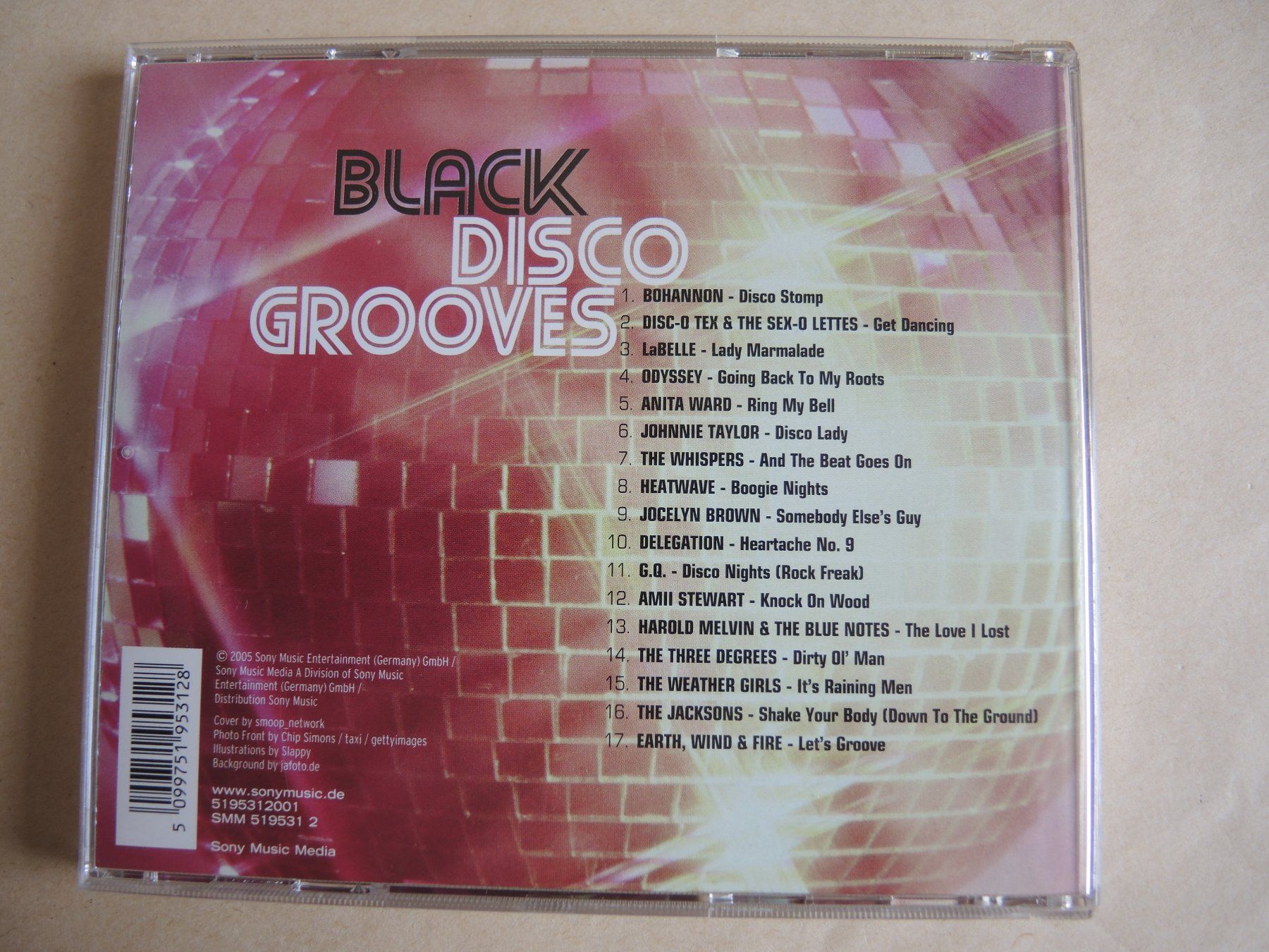 CD: Black Disco Grooves - CD - 2oo5 Sony – Usato da Rorschach venduto da Pop-upBrocki 2