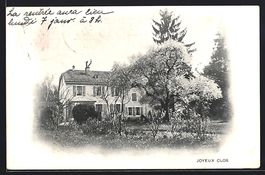 AK Geneve, Joyeux Clos, 1907