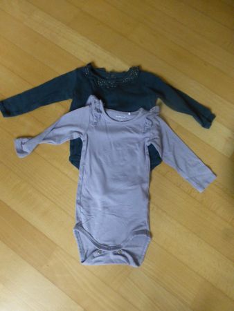 2 x Baby-Body langarm