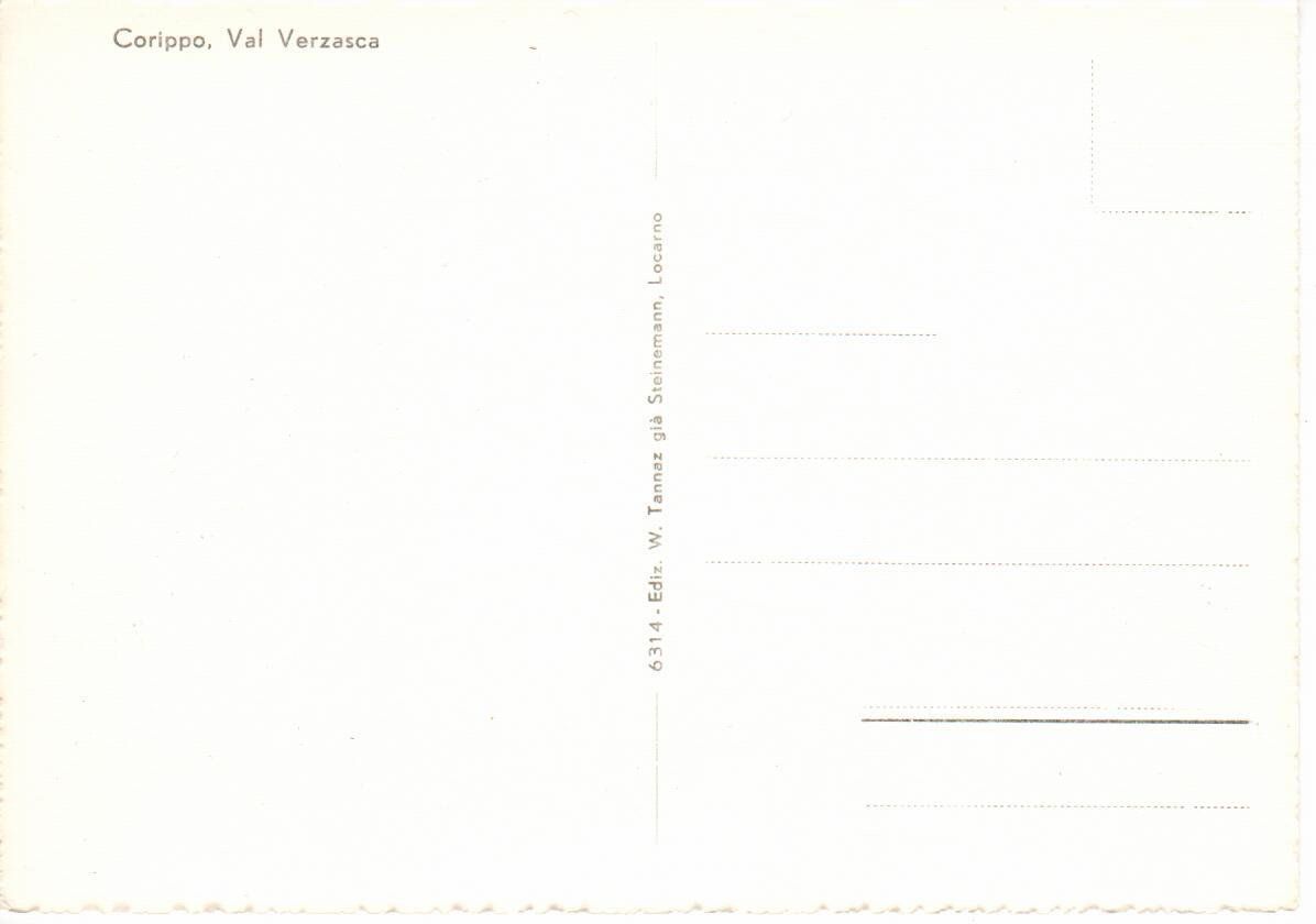 Cartoline postali: Corippo – Usato da Wolhusen venduto da Curver9 1