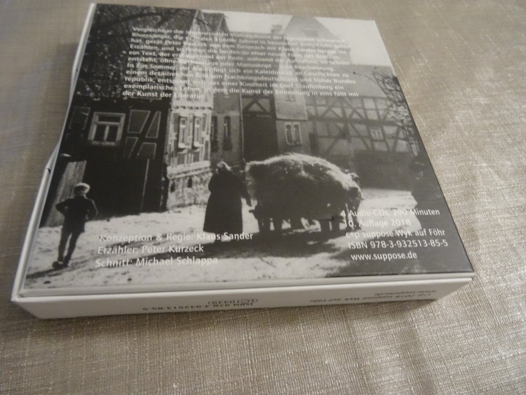 Audiolibri: Peter Kurzeck - Ein Sommer, der bleibt - Hörbuch – Usato da Olten venduto da Disc-Ausverkauf 1
