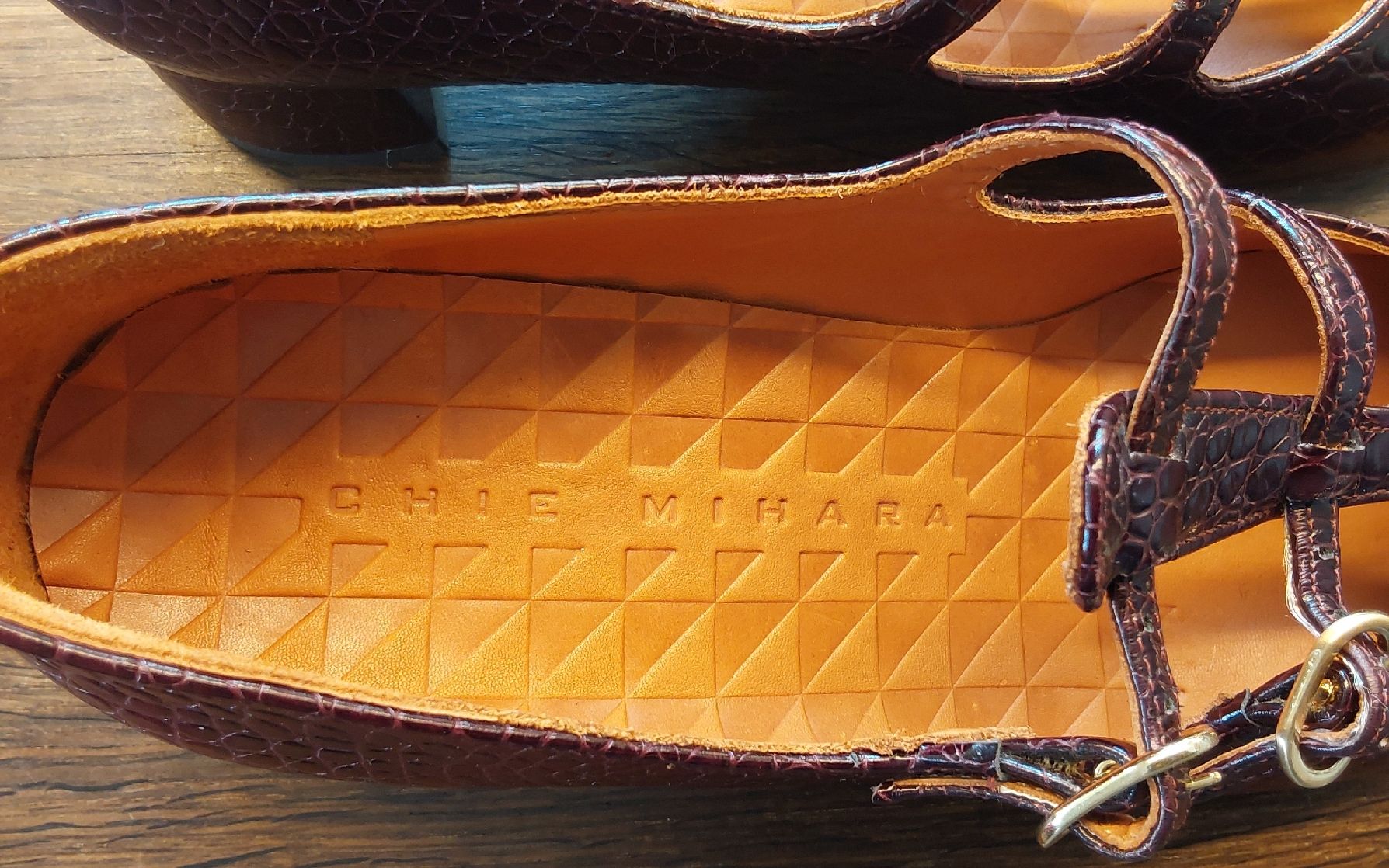 Chie Mihara Scarpe da donna: Maryjane Schuhe Chie Mihara 37 braunrot neu – Nuovo e nell'imballaggio originale da Köniz venduto da scopello12 4