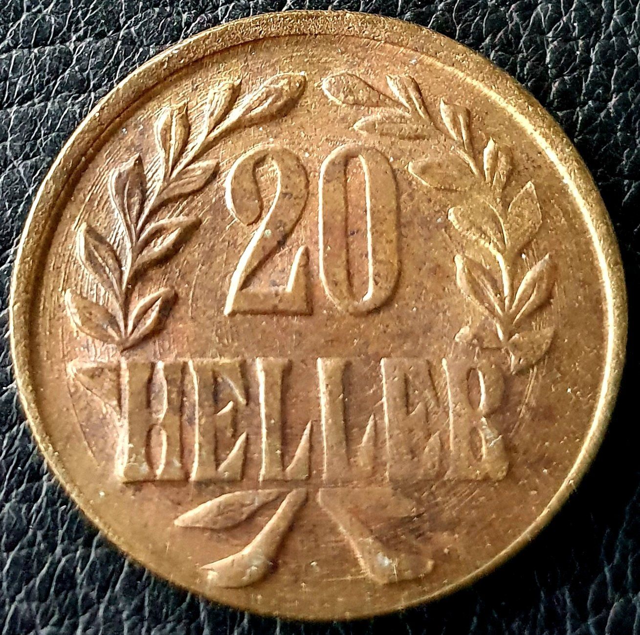 Tutti le monete: 20 Heller 1916 Deutsch / Ostafrika – Usato da Egerkingen venduto da Acc1 1