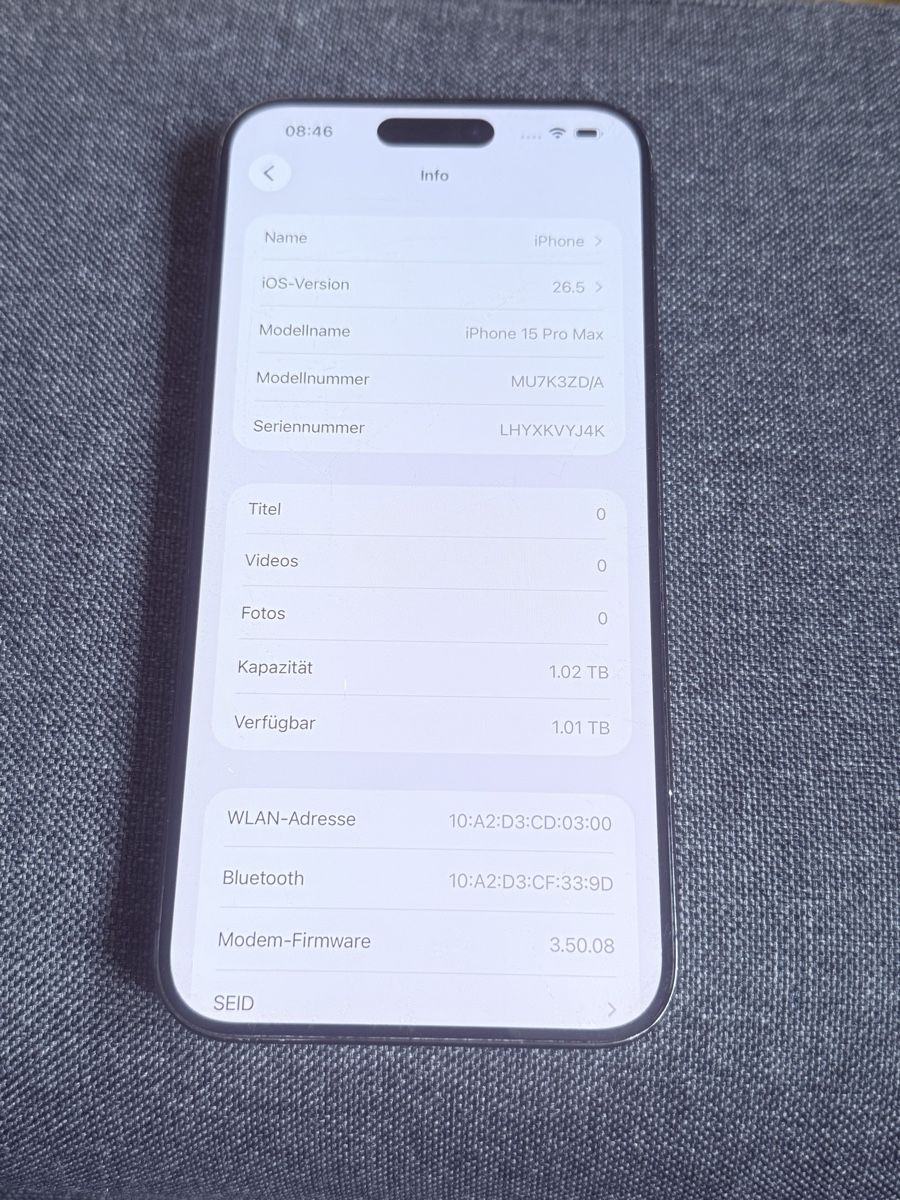 Apple Telefoni cellulari / Smartphones: iPhone 15 Pro Max 1Tb Blau – Usato da Uster venduto da jca_pr9r