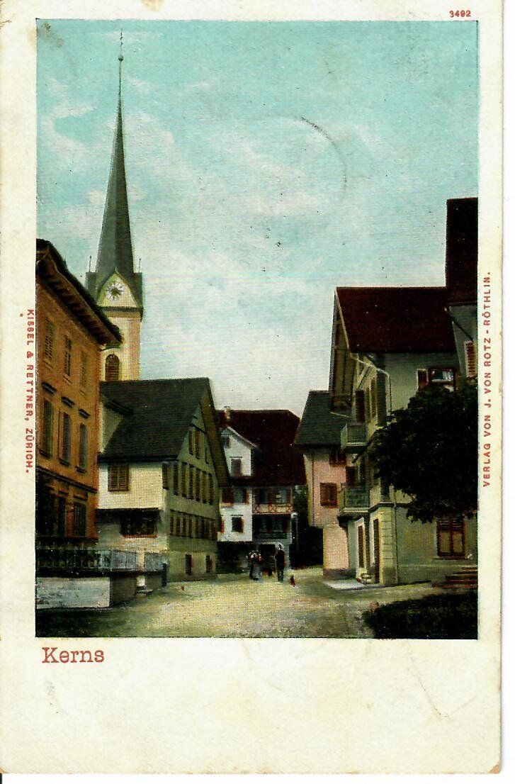 Cartes postales: Kerns 1903 – D'occasion à Hochdorf par Ziegel-16