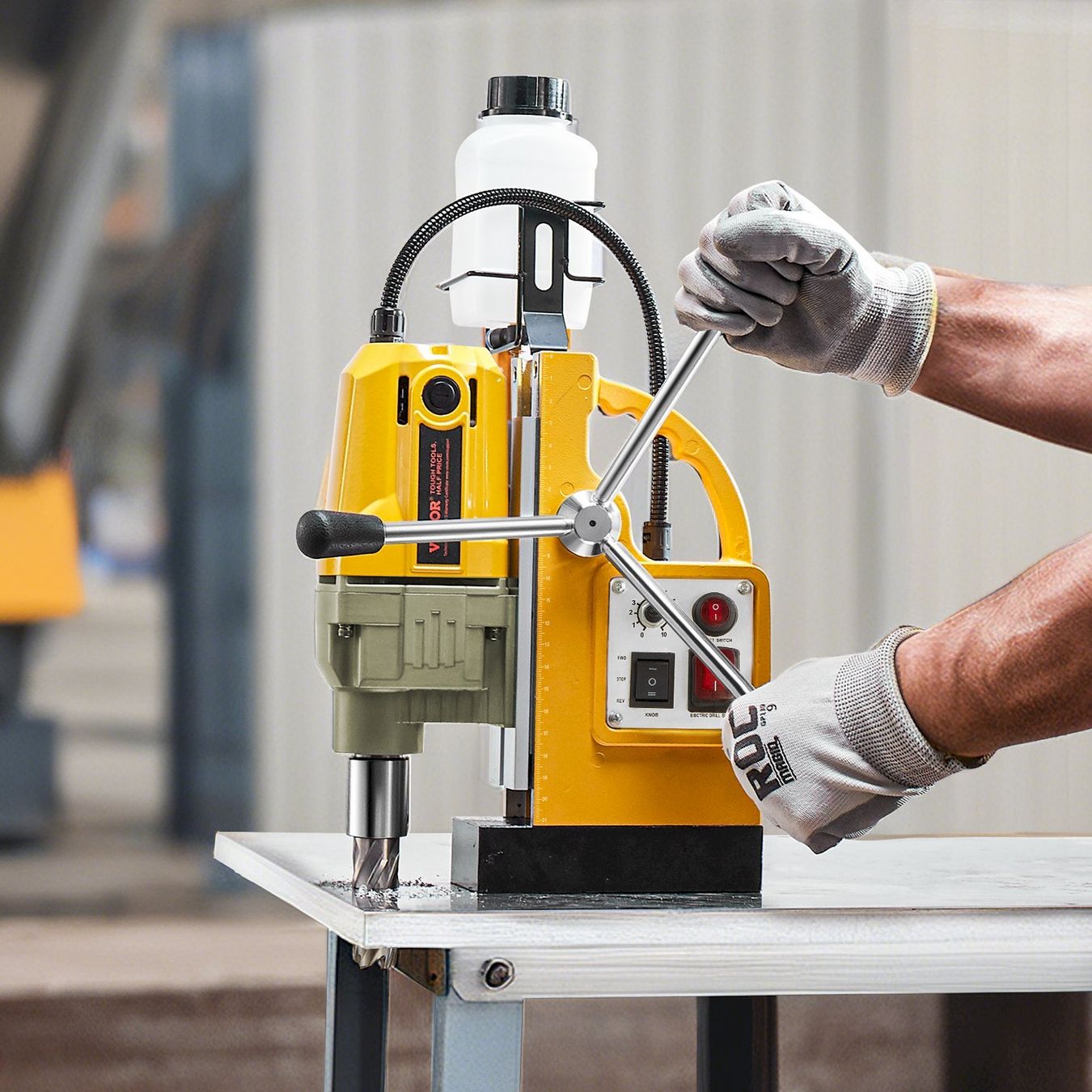 Trapani: VEVOR Magnetbohrmaschine 1200W – Nuovo e nell'imballaggio originale da Bottighofen venduto da zaap 3