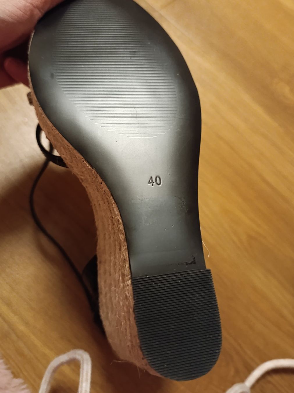 Scarpe da donna: Keilsandalen / Pumps Even & Odd, Grösse 40, schwarz – Nuovo (secondo la descrizione) da Silvaplana venduto da Suomi3101 3