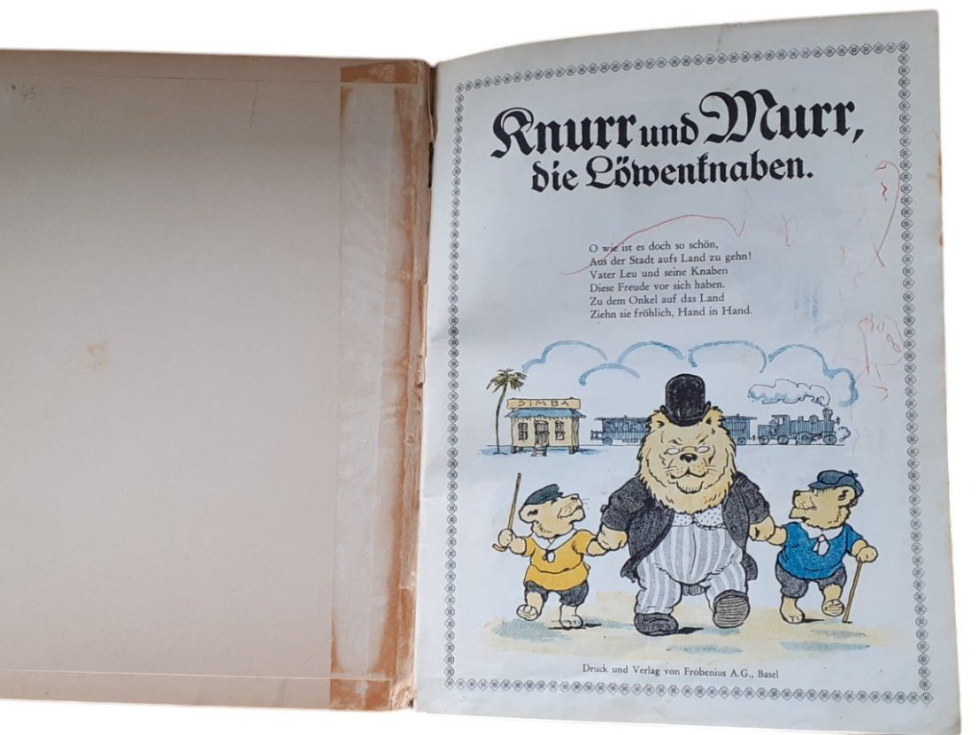 Bücher: antikes Kinderbuch Knurr und Murr – Gebraucht aus Mörschwil von lindaswunderkiste 1