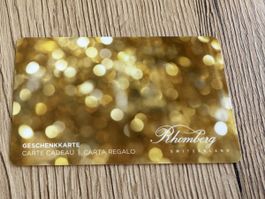 Rhomberg Switzerland Geschenkkarte CHF 50.–