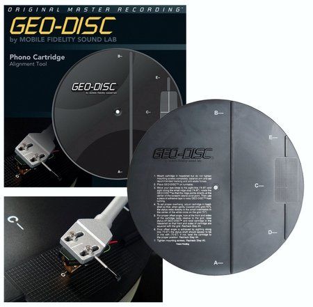 Schallplatten: MFSL Geo-Disc Justageschablone – Gebraucht aus Reinach AG von Yaris6 4