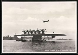 Dornier Flugschiff Do X auf dem Wasser